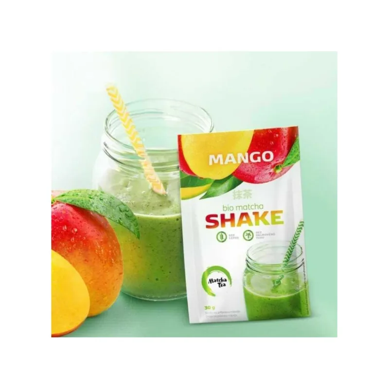 BIO Matcha mangový shake