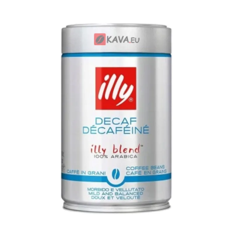 Illy Espresso Deca zrnková káva 250g