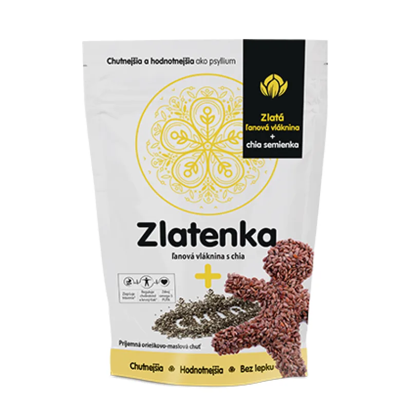 Zlatenka Ľanová vláknina a chia 300 g