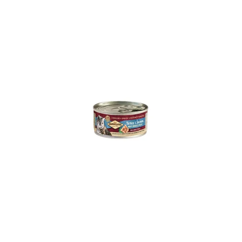 Carnilove White konz Mus Meat Turkey&Salmon Cats 100g