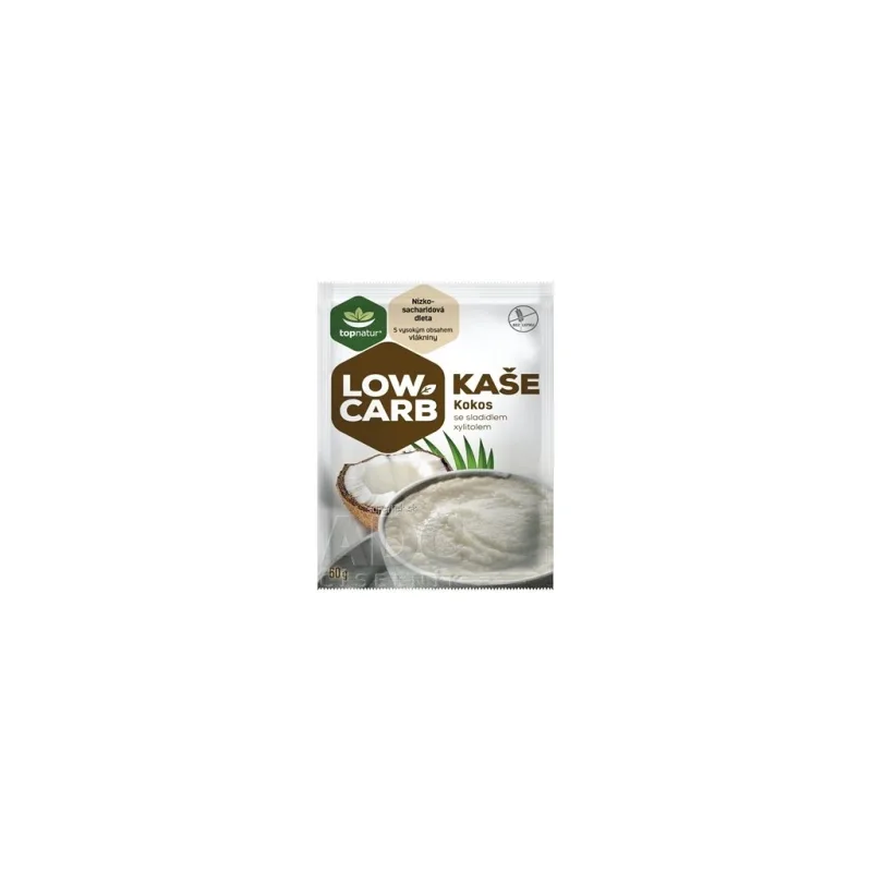 topnatur LOW CARB KAŠA Kokosová instantná zmes 1x60 g