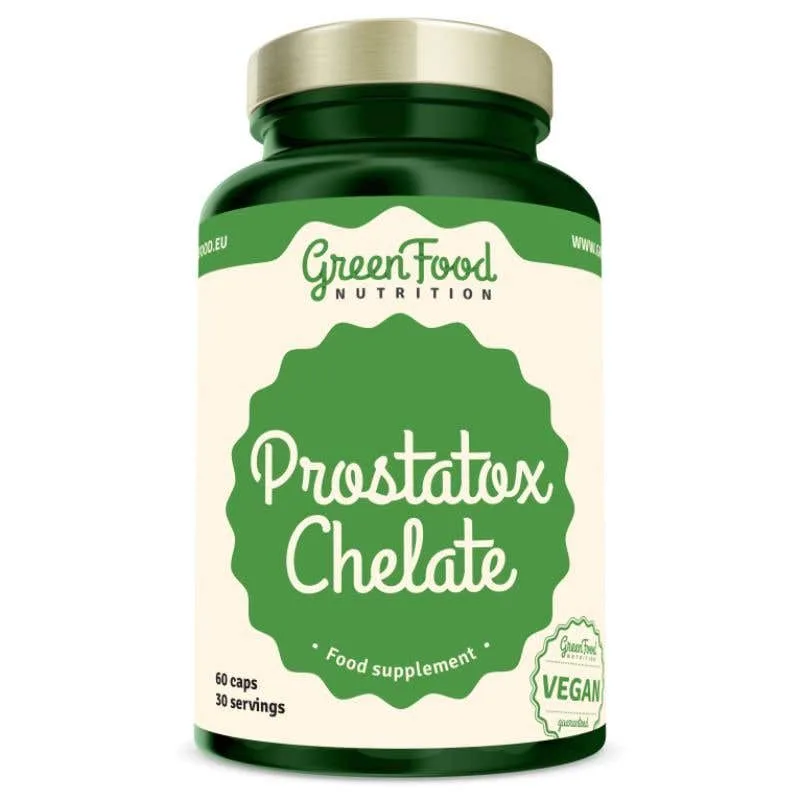 GreenFood Nutrition Prostatox Chelát pre mužov 60 kapsúl