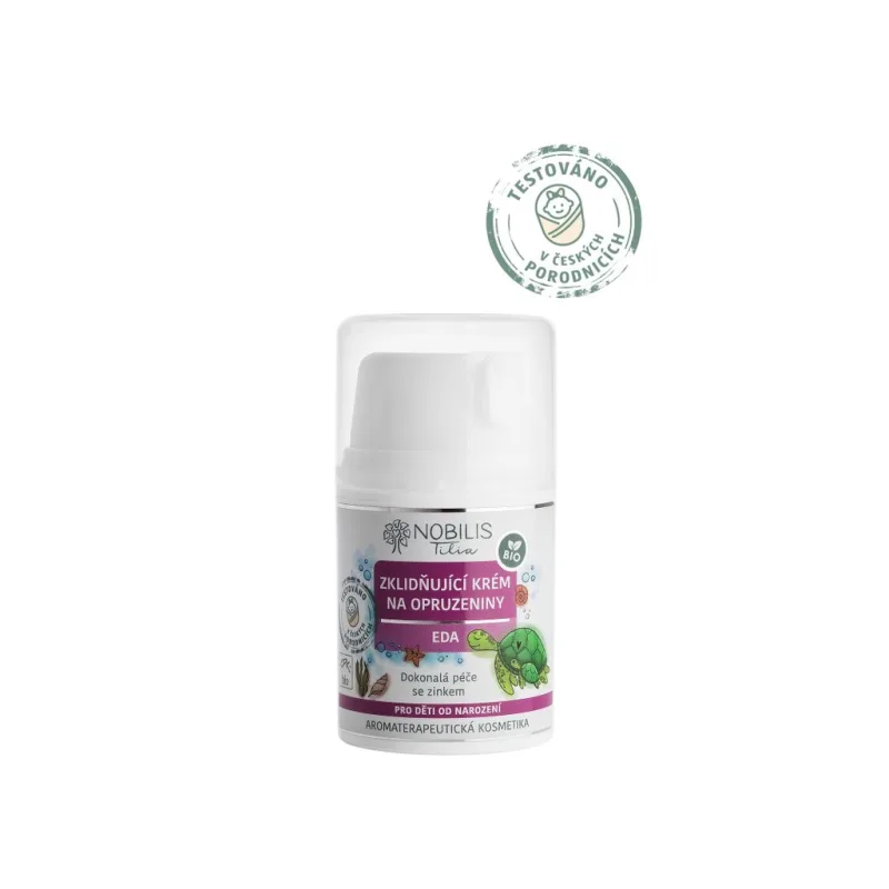 Nobilis Tilia Zklidňující krém na opruzeniny Eda 50 ml