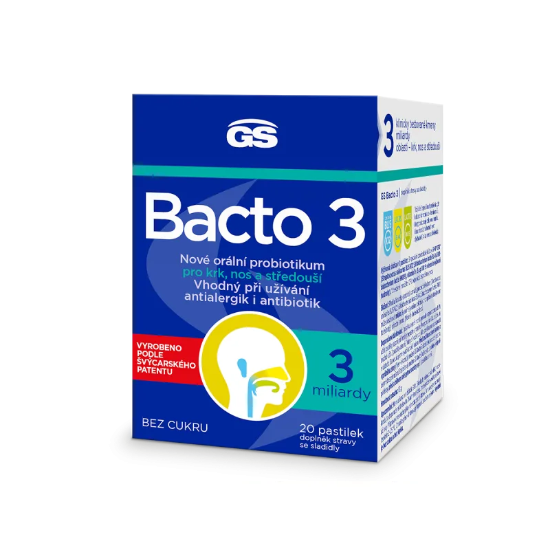GS Bacto 3 20 pastiliek