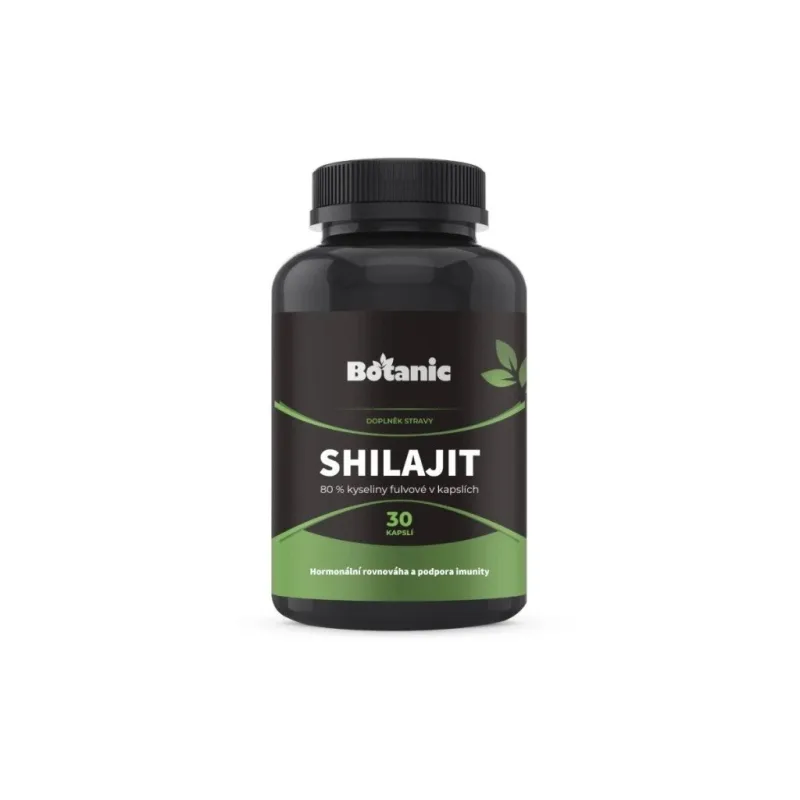 SHILAJIT - 80 % kyseliny fulvové v kapslích - 30 kps. BOTANIC
