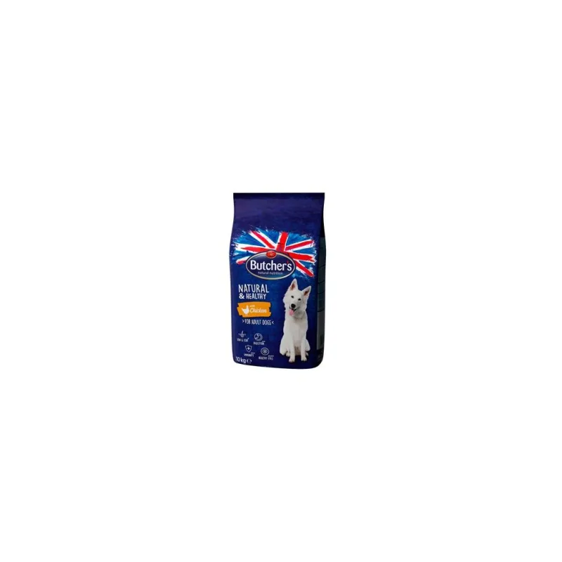 Butcher's Dog Natural&Healthy Dry s kuřecím masem 10kg