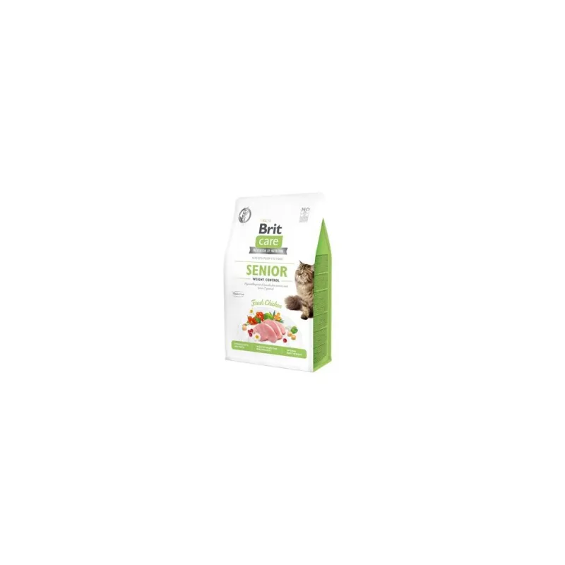 Brit Care Cat GF Senior Weight Control 0,4kg