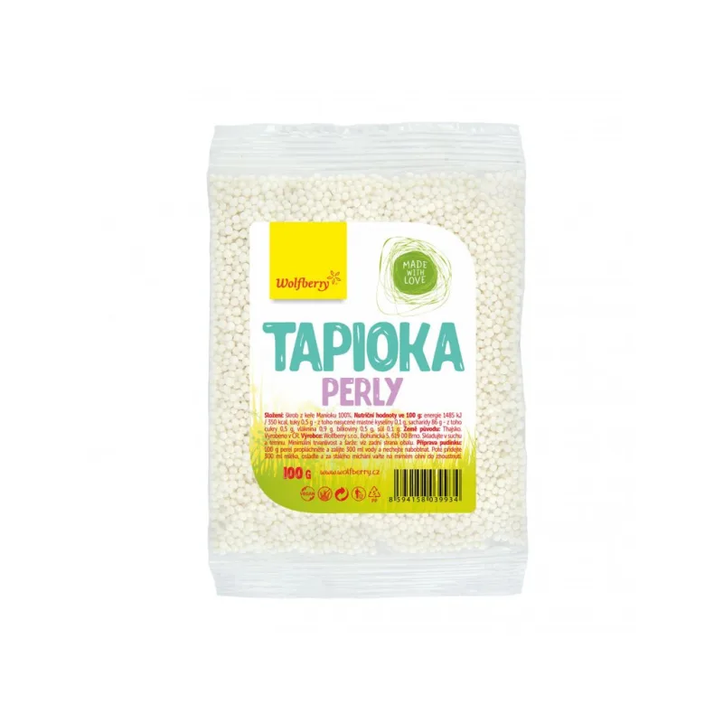 Tapioka perly - 100 g - WOLFBERRY