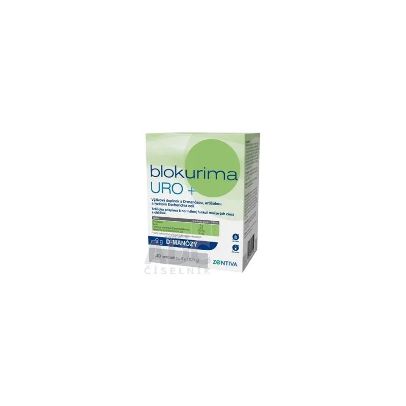 Blokurima URO+ 2g D-manózy vrecká 1x30 ks
