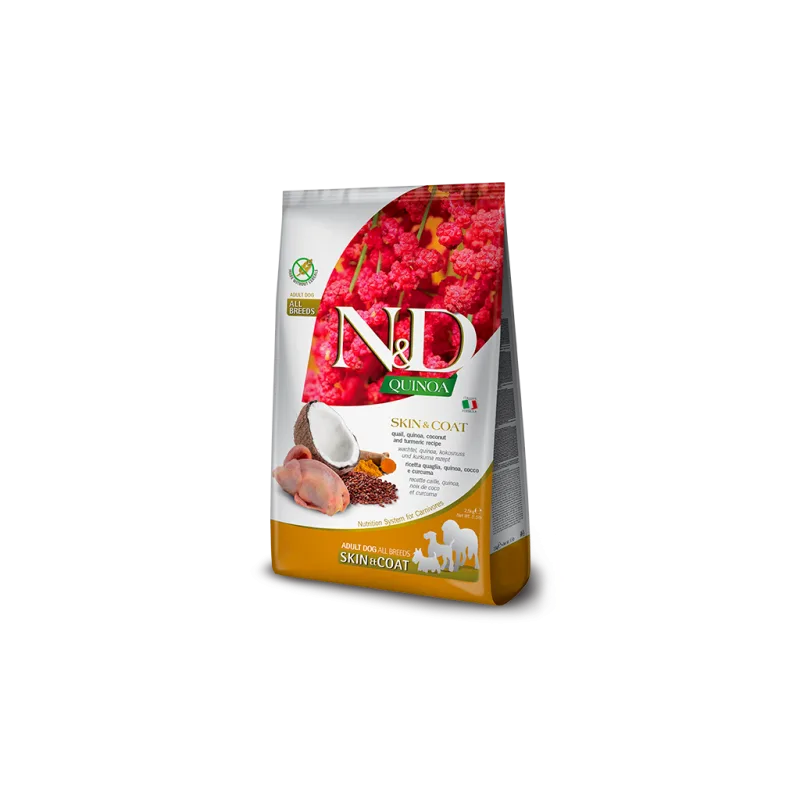 Farmina N&D dog QUINOA Skin&Coat Quail AB 7kg