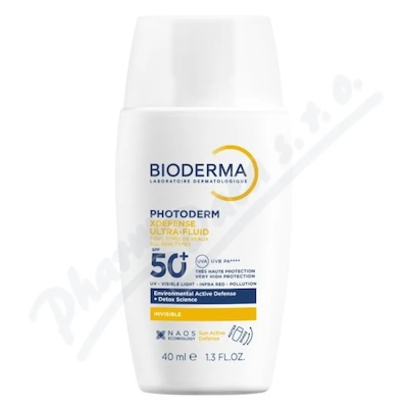 BIODERMA Photoderm Xdefense fluid netónovaný SPF50+ 40ml