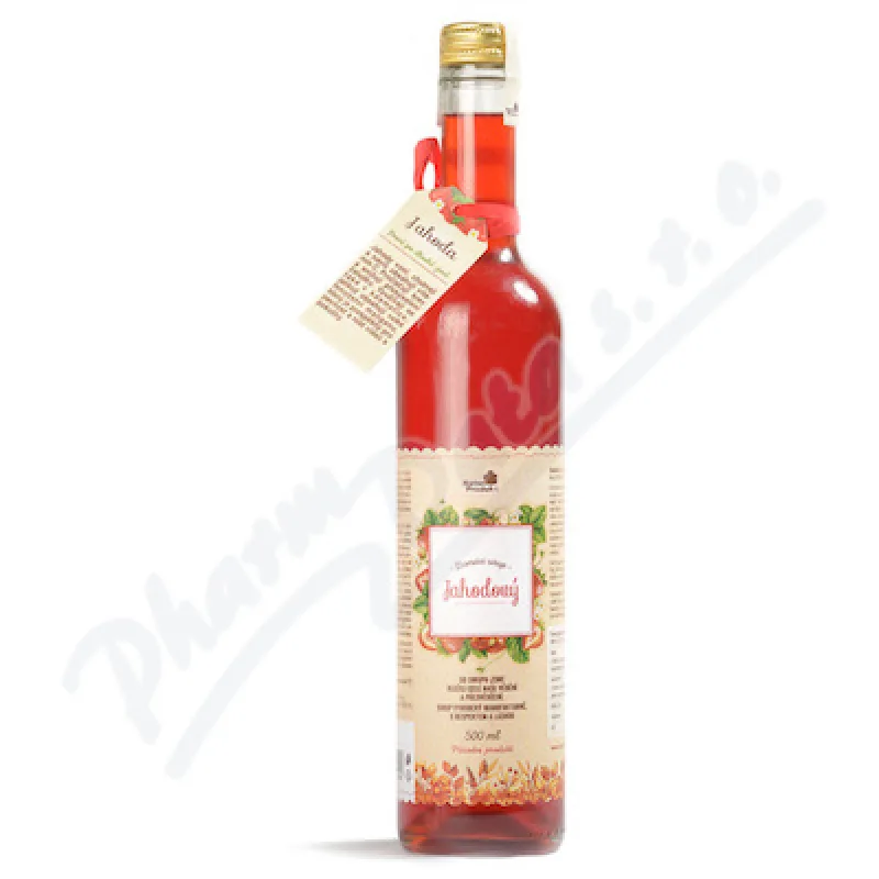 Naturprodukt Domácí sirup Jahodový 500ml