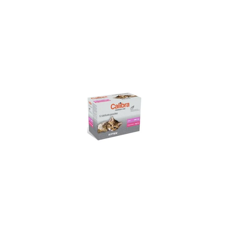 Calibra Cat kapsa Premium Kitten multipack 12x100g