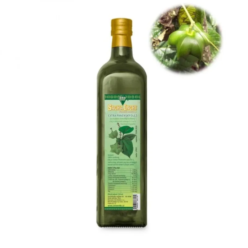 Oro Verde Sacha Inchi extra panenský olej 250 ml