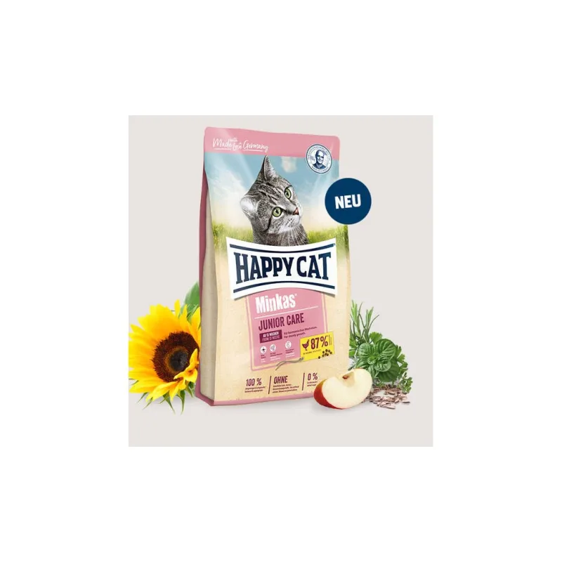 Happy Cat PREMIUM - MINKAS - Junior Care 10 kg