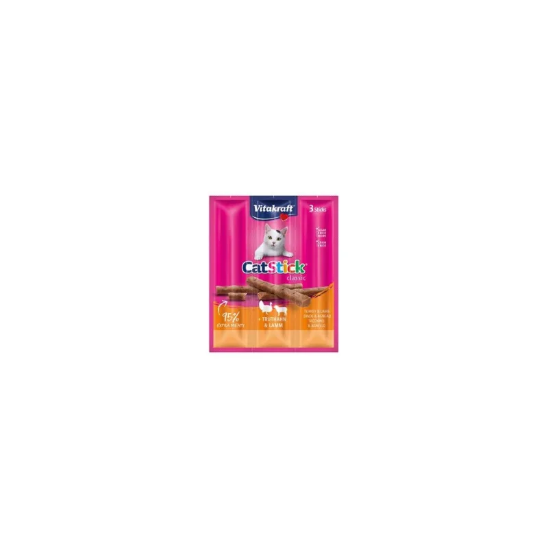 Vitakraft Cat pochoutka Stick mini Turkey+lamb 3x6g