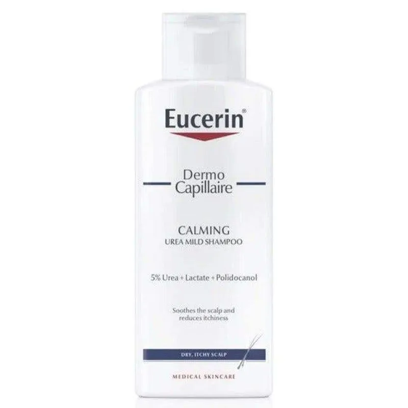 Eucerin DermoCapillaire 5% Urea Šampón na suchú pokožku