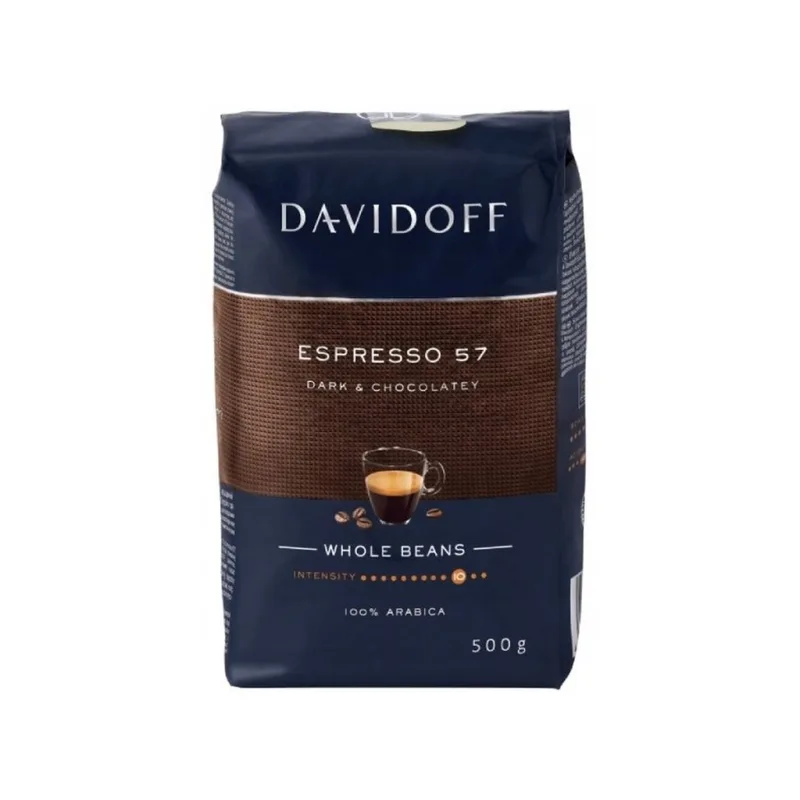 Davidoff Espresso Intense 57 zrnková káva 500 g  - originál z Německa