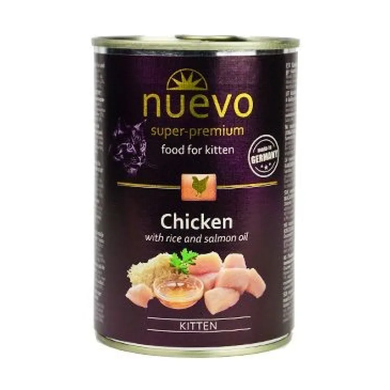 Nuevo mačiatko kura konzerva 400g