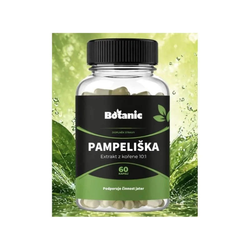 Pampeliška - Extrakt z kořene 10:1 - 60 kapslí BOTANIC