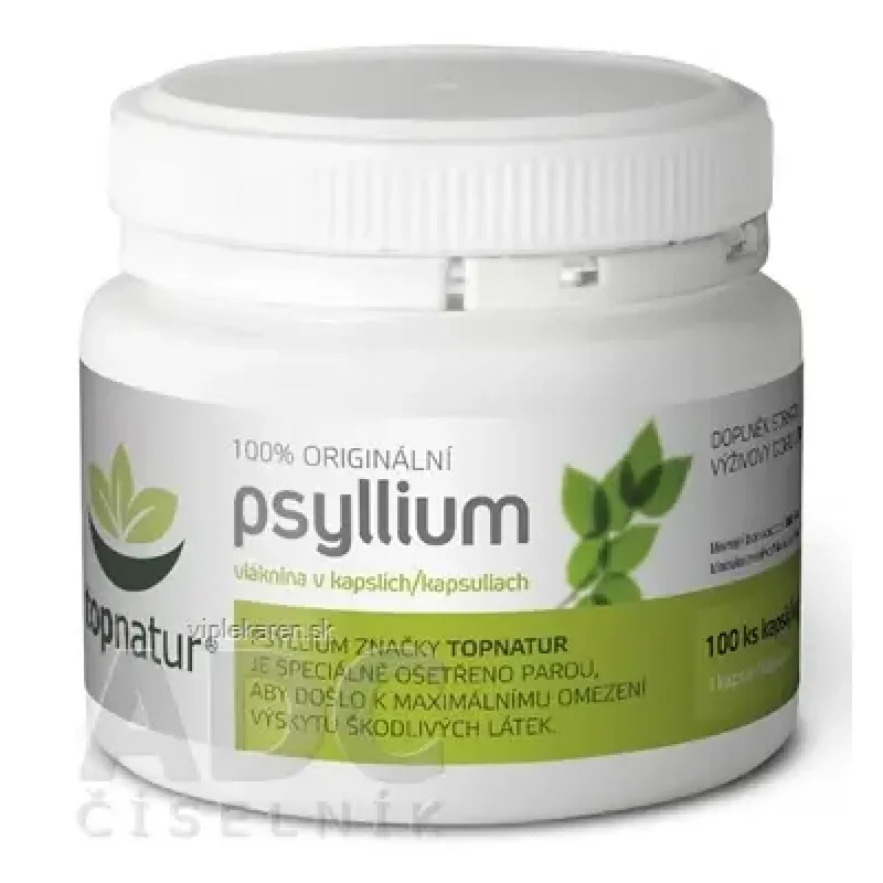 topnatur PSYLLIUM vláknina 100 tabliet