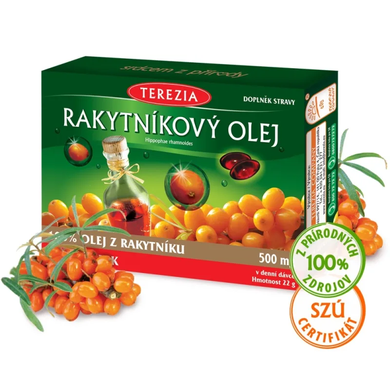 TEREZIA RAKYTNÍKOVÝ OLEJ 60 kapsúl
