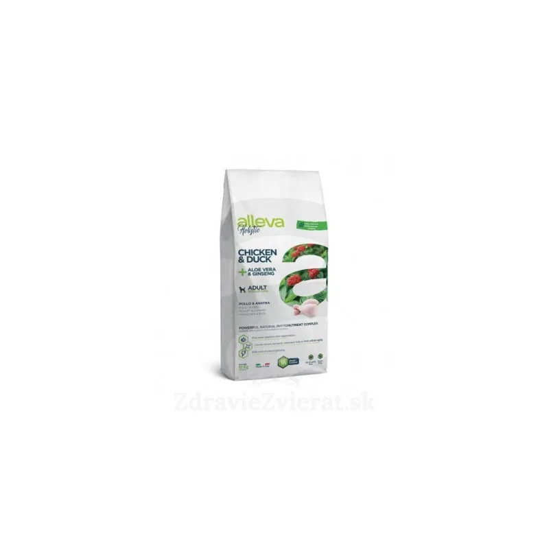 Alleva Holistic Dog Adult Medium Chicken & Duck 12 kg