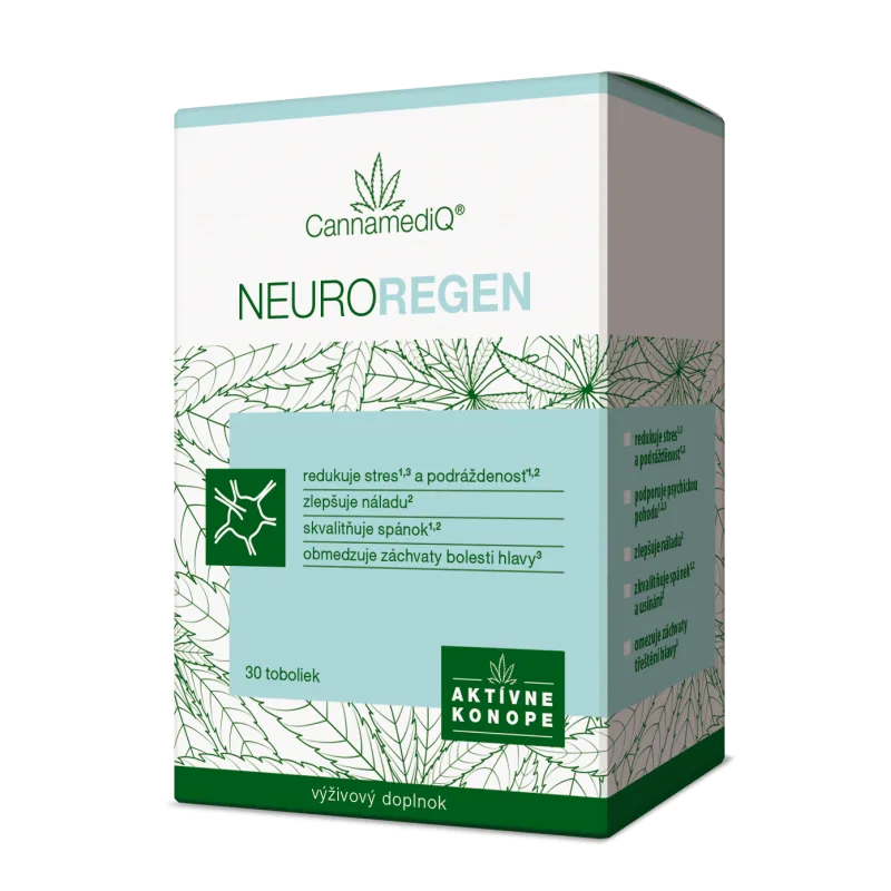 CannamediQ NEUROREGEN 30 kapsúl