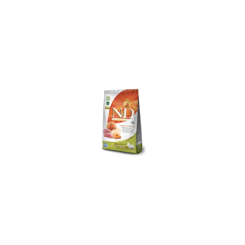 N&D DOG PUMPKIN Adult Mini Boar & Apple 2,5kg