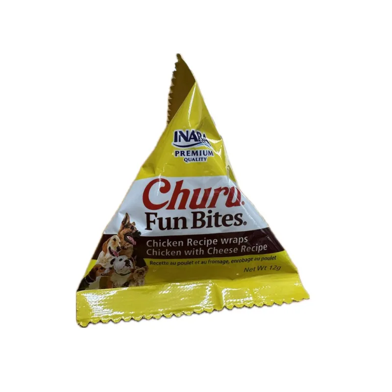 Churu Dog  Fun Bites Chicken wraps Chick&Chees 12g