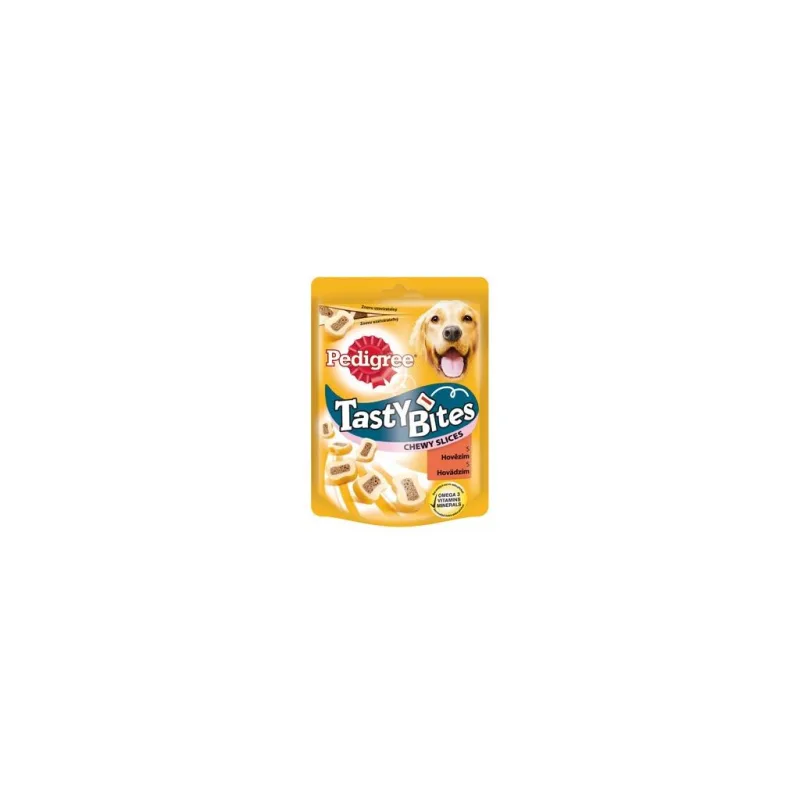 Pedigree poch.Tasty Minis Chewy Slices Beef&Poultr155g