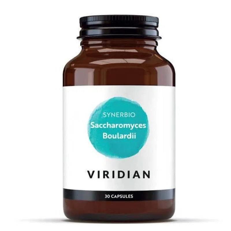 Viridian Saccharomyces Boulardii 30 kapsúl