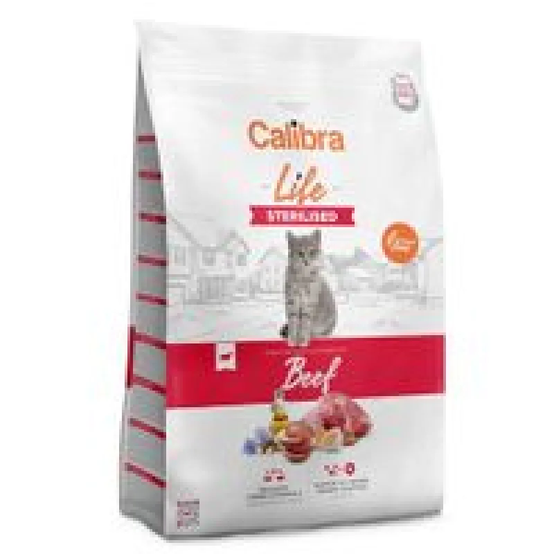 Calibra Cat Life Sterilised Beef