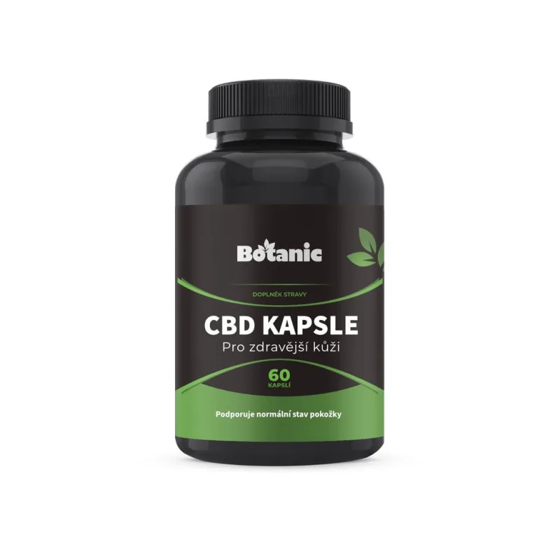 Botanic CBD Kapsle - Pro zdravější kůži 60 kapslí