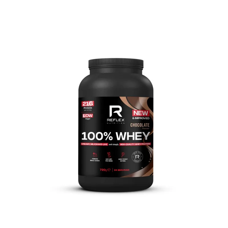 100% Whey Protein 720 g čokoláda REFLEX