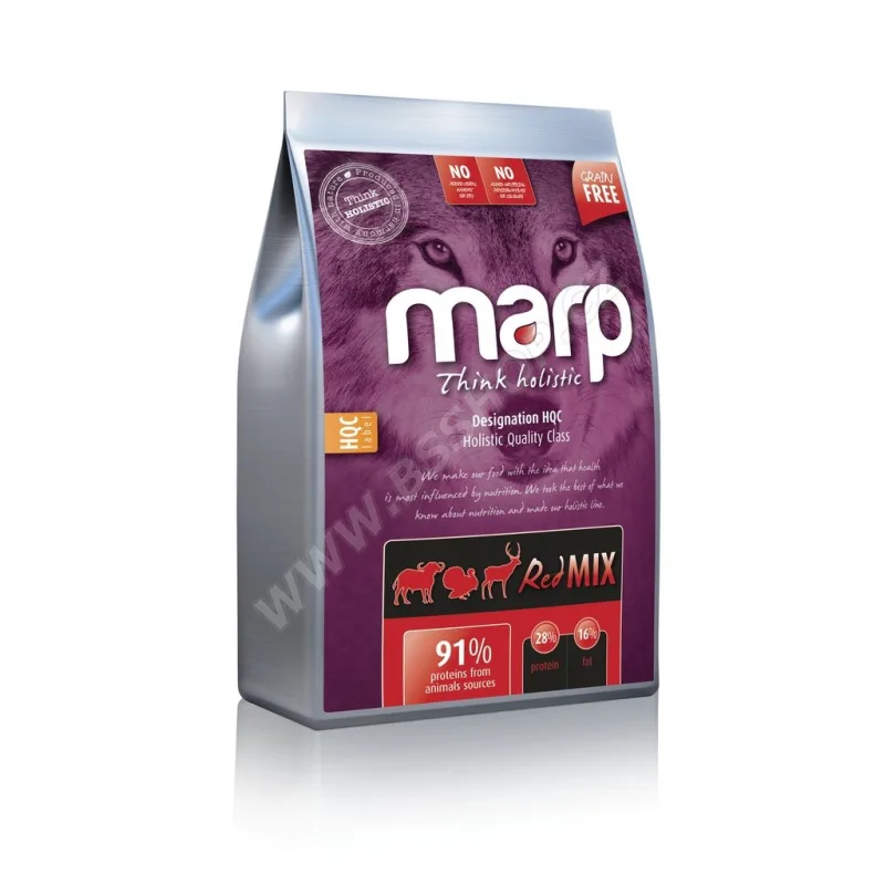 Marp Holistic Red Mix - hovězí,krůtí,zvěřina bez obilovin 2kg