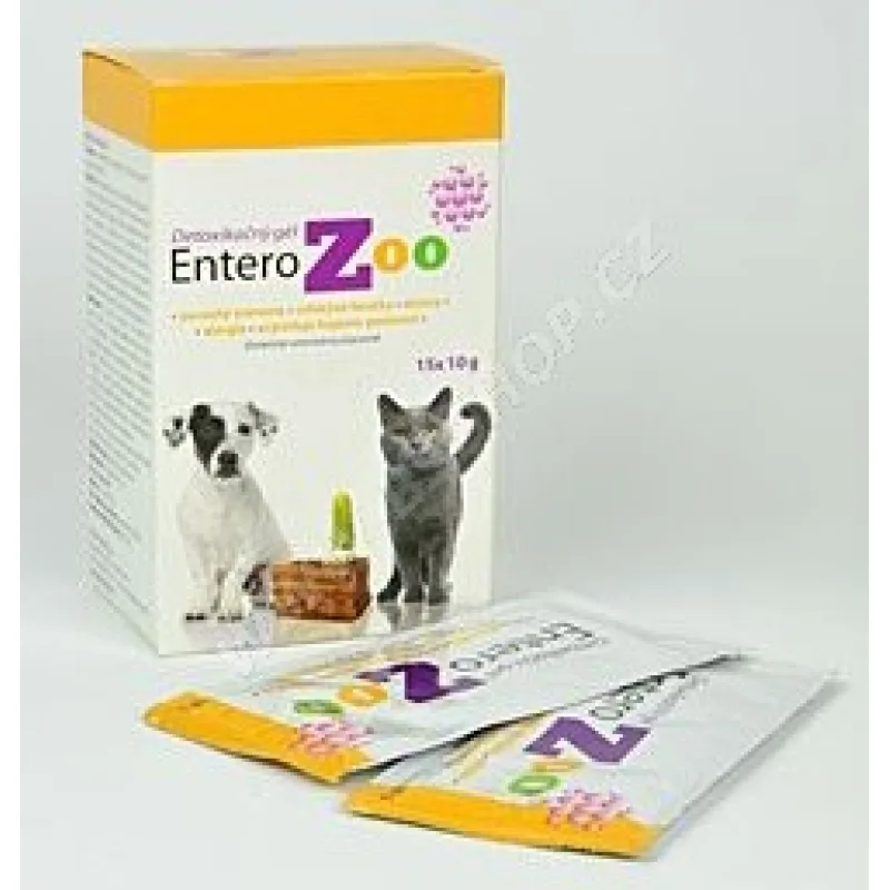 Entero ZOO detoxikační gel 15x10g