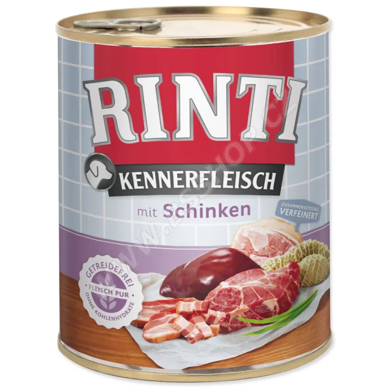 Konzerva RINTI Kennerfleisch šunka 800g