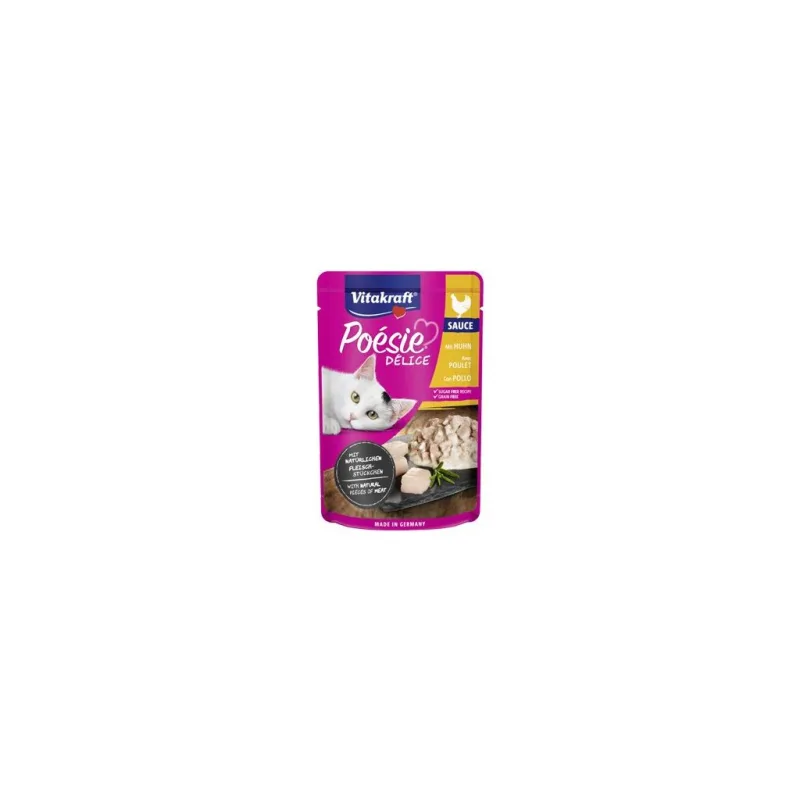 Vitakraft Cat Poésie Délice Sauce kapsa kuřecí 85g