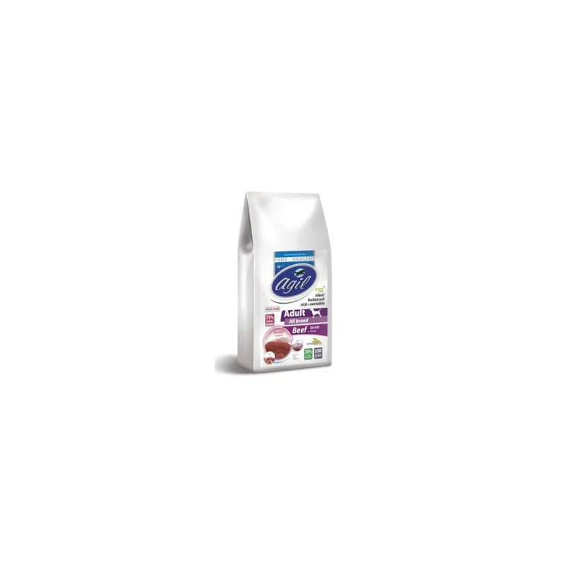 Agil Adult All Breed Low Grain Beef&Lamb&Tuna 10kg