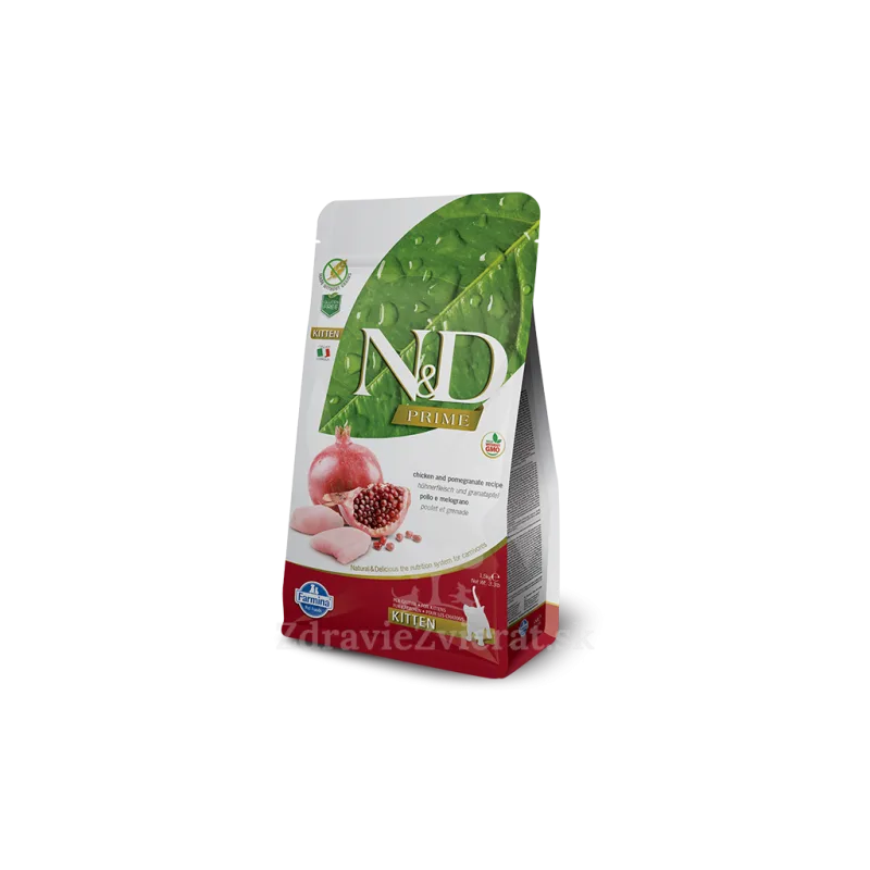 Farmina N&D Cat Prime (GF) Kitten Chicken & Pomegranate 300 g