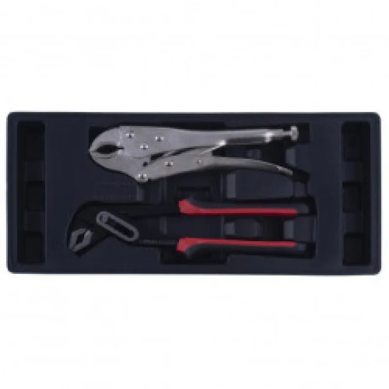 STAVTOOL Kliešte sada 2 diely PVC pláto