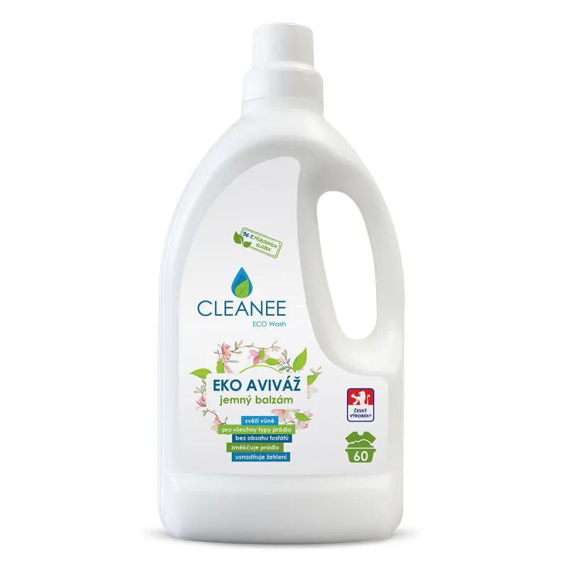 CLEANEE ECO Wash aviváž jemný balzám 1.5L