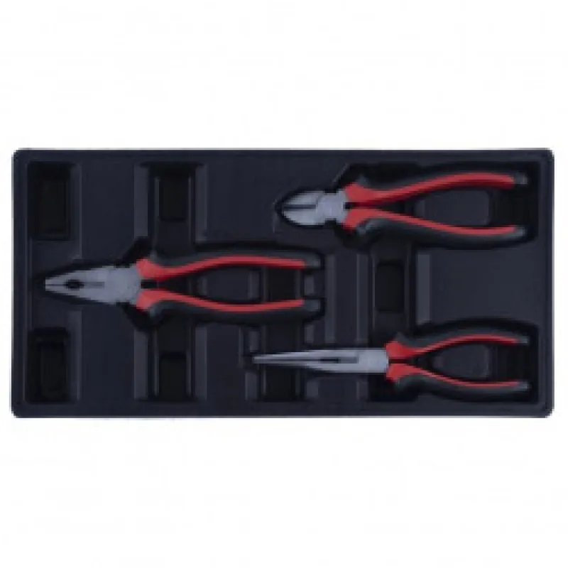 STAVTOOL Kliešte sada 3 diely PVC pláto