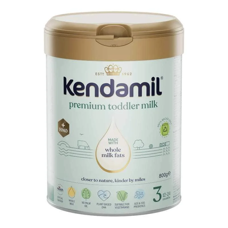 Kendamil Premium batoľacie mlieko 3 HMO+ 800 g