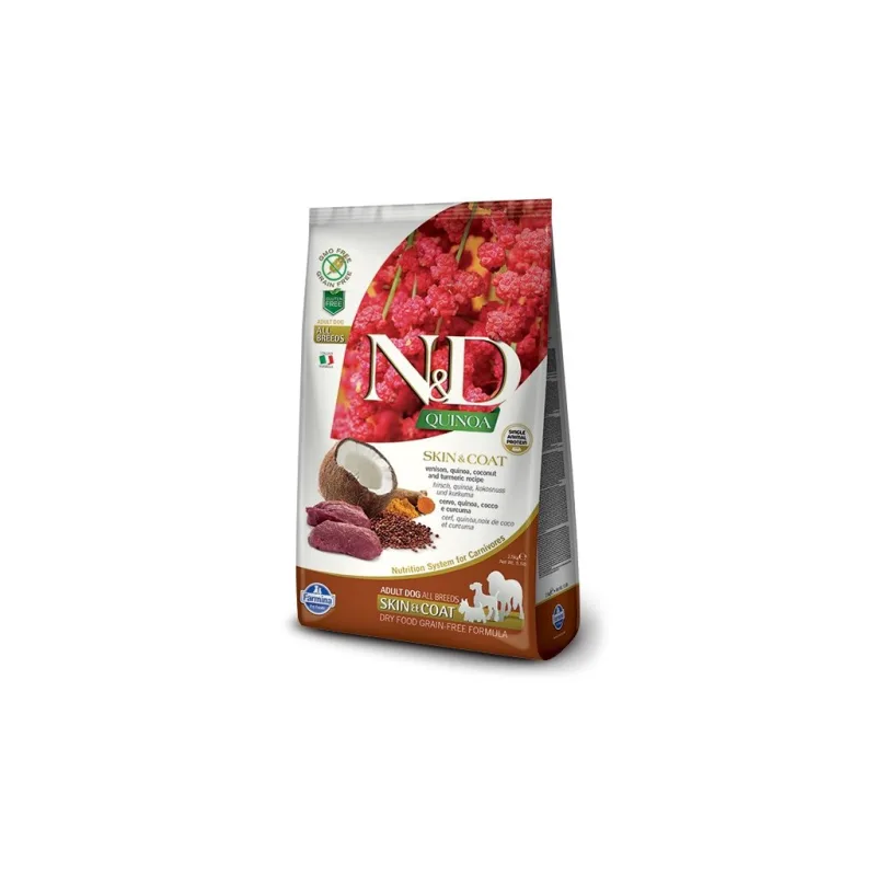 Farmina N&D dog Quinoa Skin Coat Divina M 2,5kg