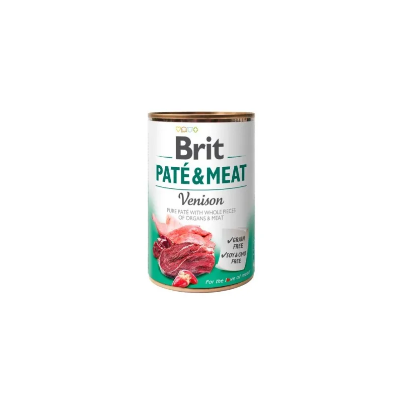 Brit Dog konz Paté & Meat Venison 800g