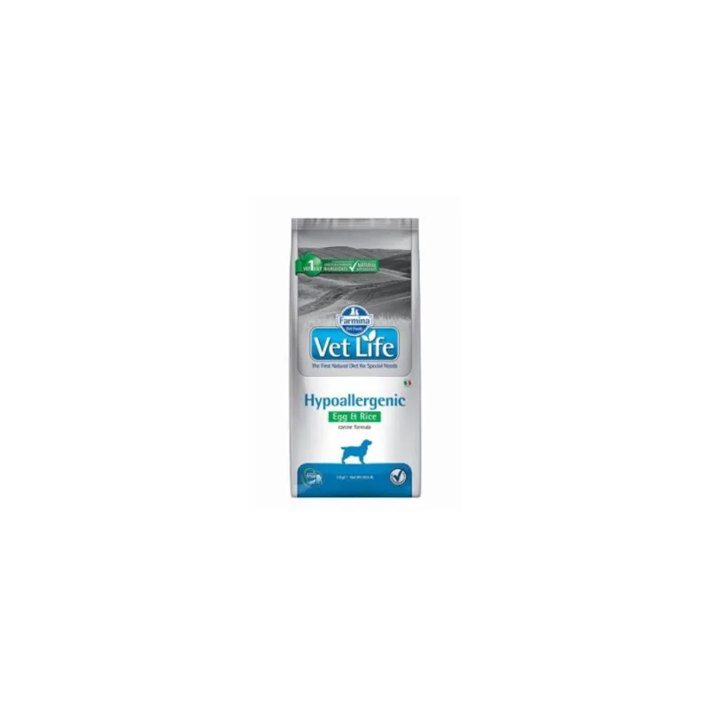 Vet Life Natural DOG Hypo Egg & Rice 2kg