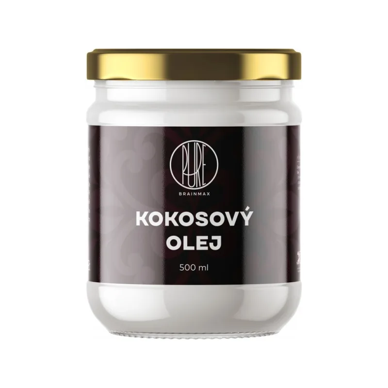 Kokosový olej BIO 500 ml BRAINMAX