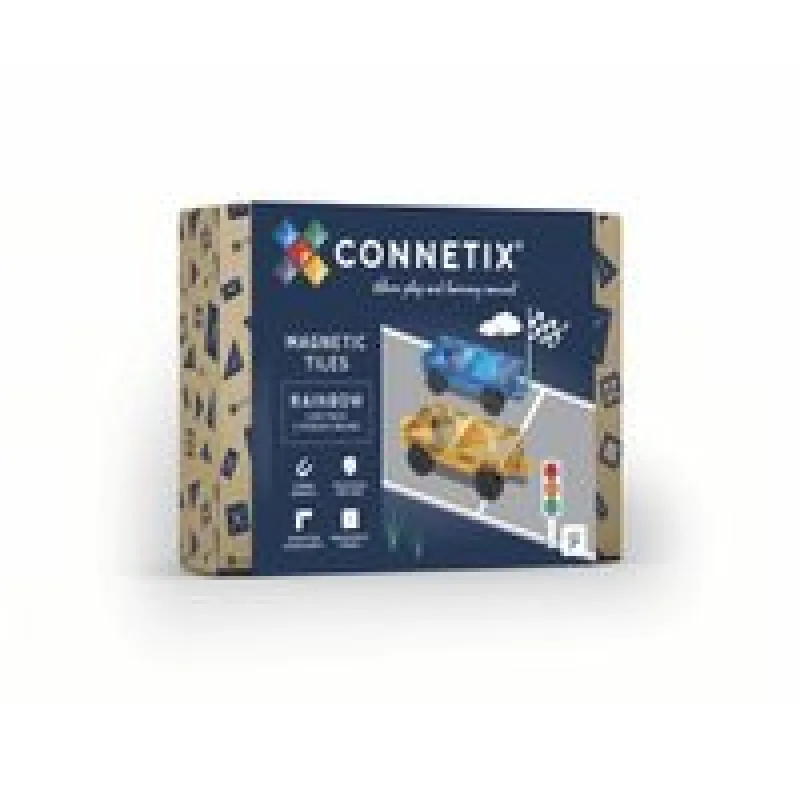 Auta Connetix Rainbow Car pack 2ks